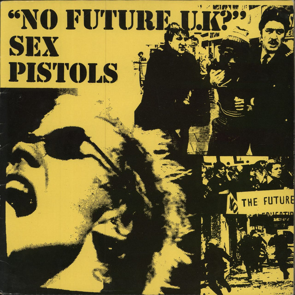 Sex Pistols No Future U.K? UK vinyl LP album (LP record) RRLP117