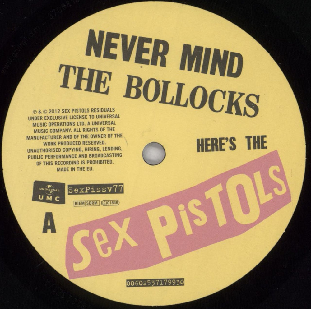 Sex Pistols Sex Pistols – Never Mind The Bollocks, Here's The Sex Pistols + CD UK vinyl LP album (LP record) SEXLPSE820480