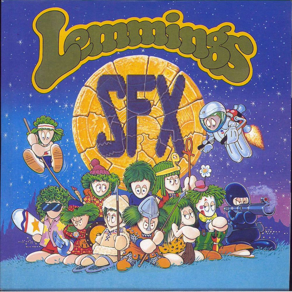 SFX Lemmings UK 7" vinyl single (7 inch record / 45) R6343