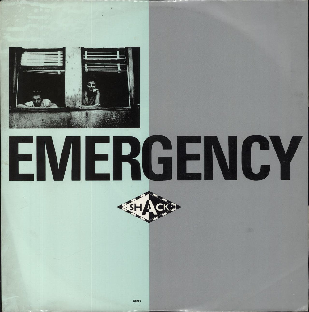 Shack Emergency - Promo Stickered - EX UK 12" vinyl single (12 inch record / Maxi-single) GTFT1