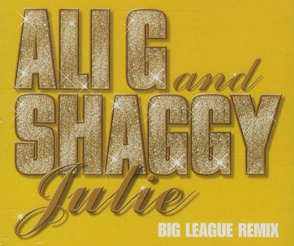 Shaggy Julie - Big League Mix UK Promo CD single (CD5 / 5") JULIECD2