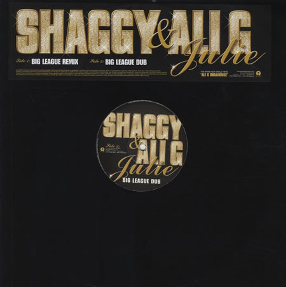 Shaggy Julie UK Promo 12" vinyl single (12 inch record / Maxi-single) 12JULIE1