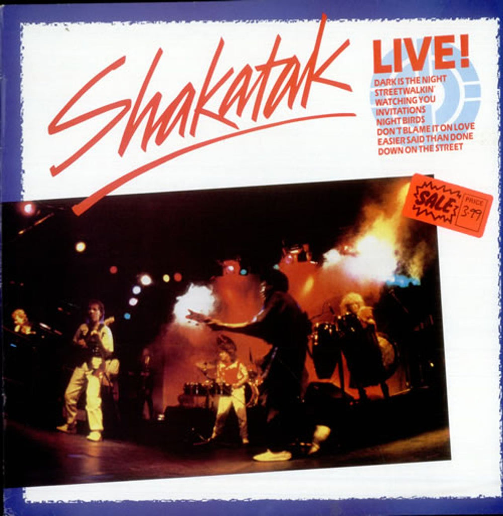 Shakatak Live! UK vinyl LP album (LP record) POLH21