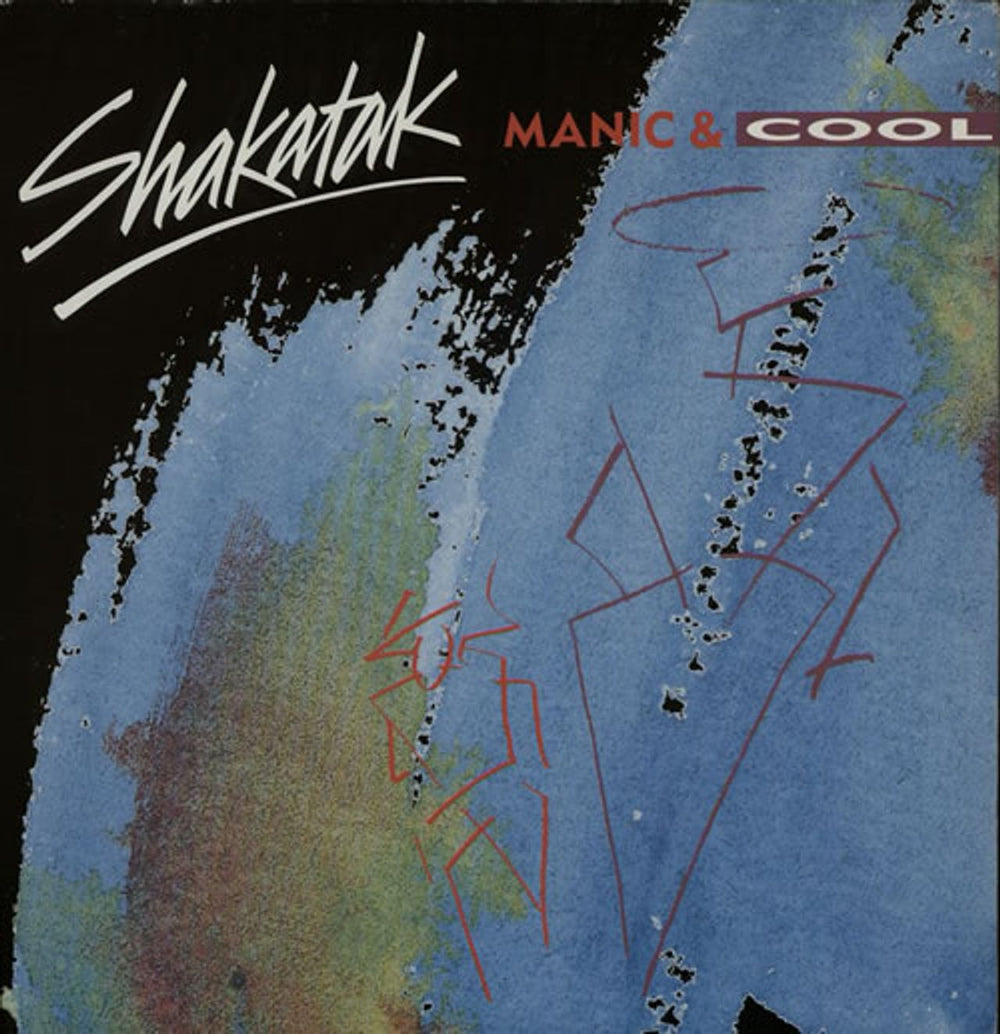 Shakatak Manic & Cool German vinyl LP album (LP record) 835577-1