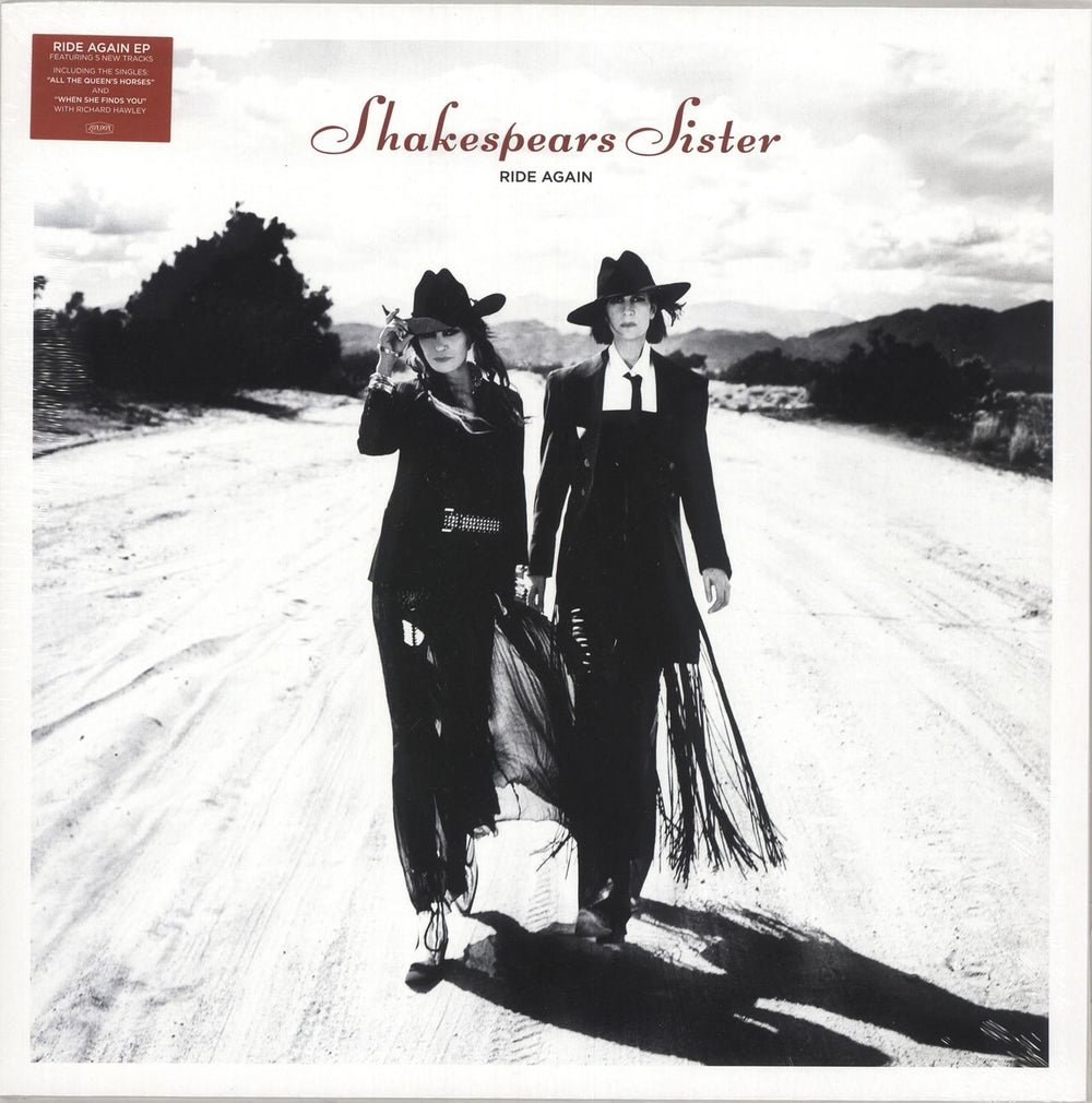 Shakespear's Sister Ride Again EP - White Vinyl - Sealed UK 12" vinyl single (12 inch record / Maxi-single) LMS5521314