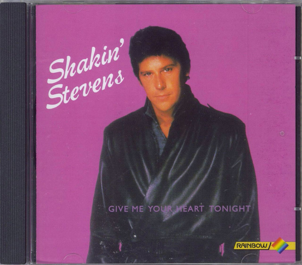 Shakin' Stevens Give Me Your Heart Tonight Australian CD album (CDLP) RCD1114