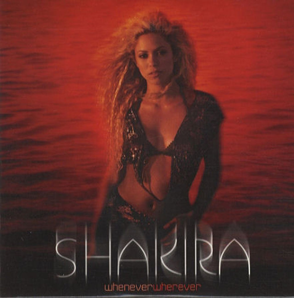 Shakira Whenever, Wherever UK Promo CD single (CD5 / 5") XPCD2617