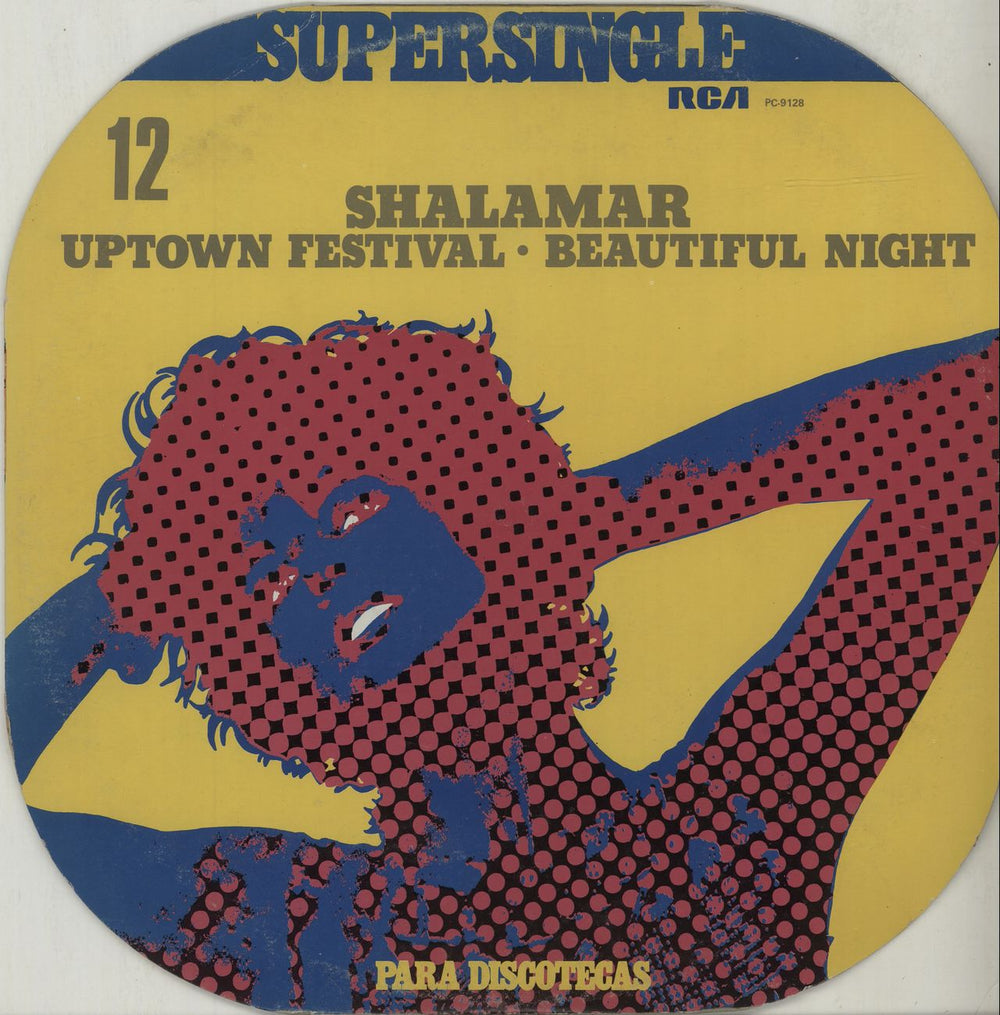 Shalamar Uptown Festival Spanish 12" vinyl single (12 inch record / Maxi-single) PC-9128