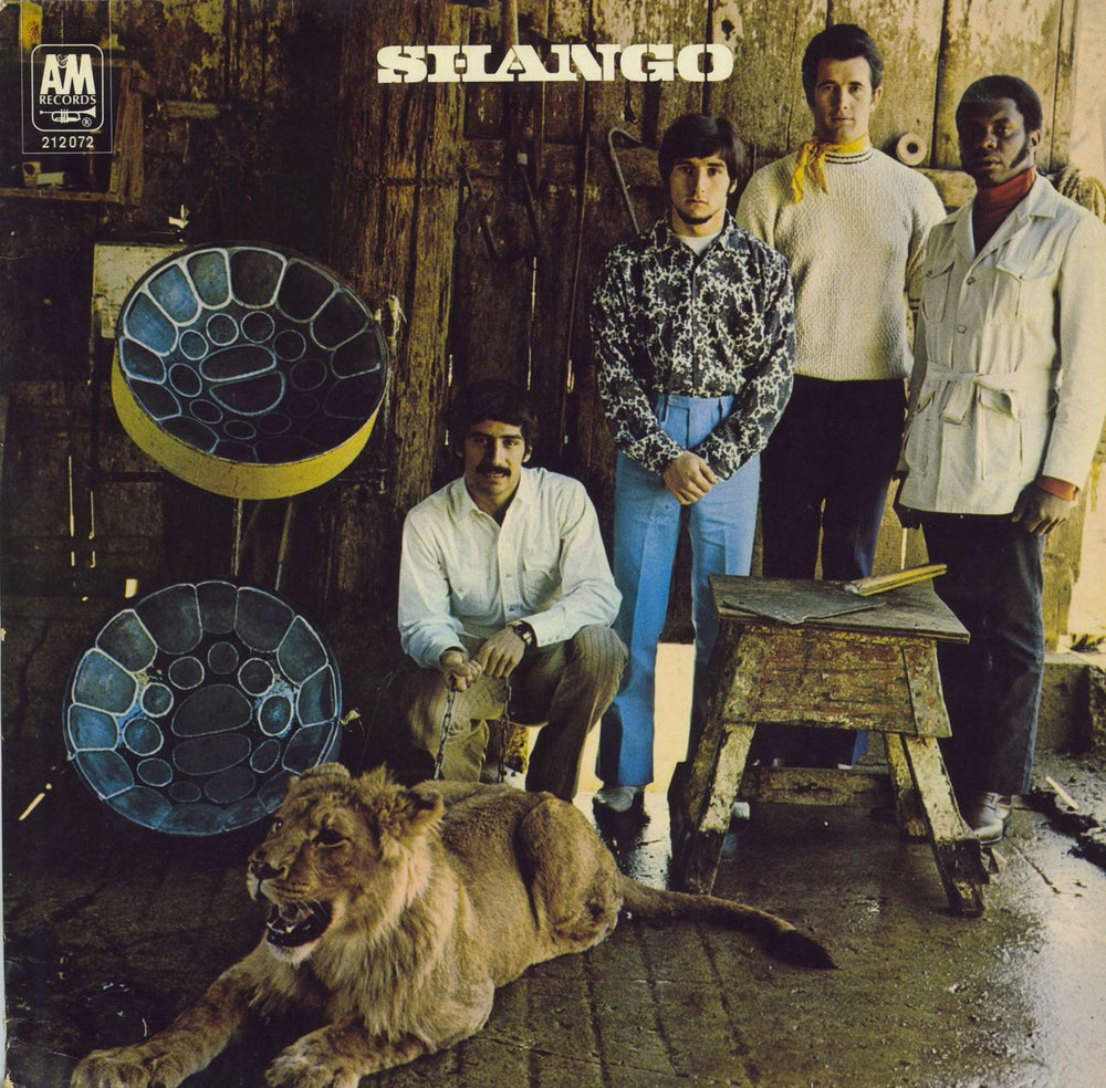 Shango Shango German Promo vinyl LP album (LP record) 212072