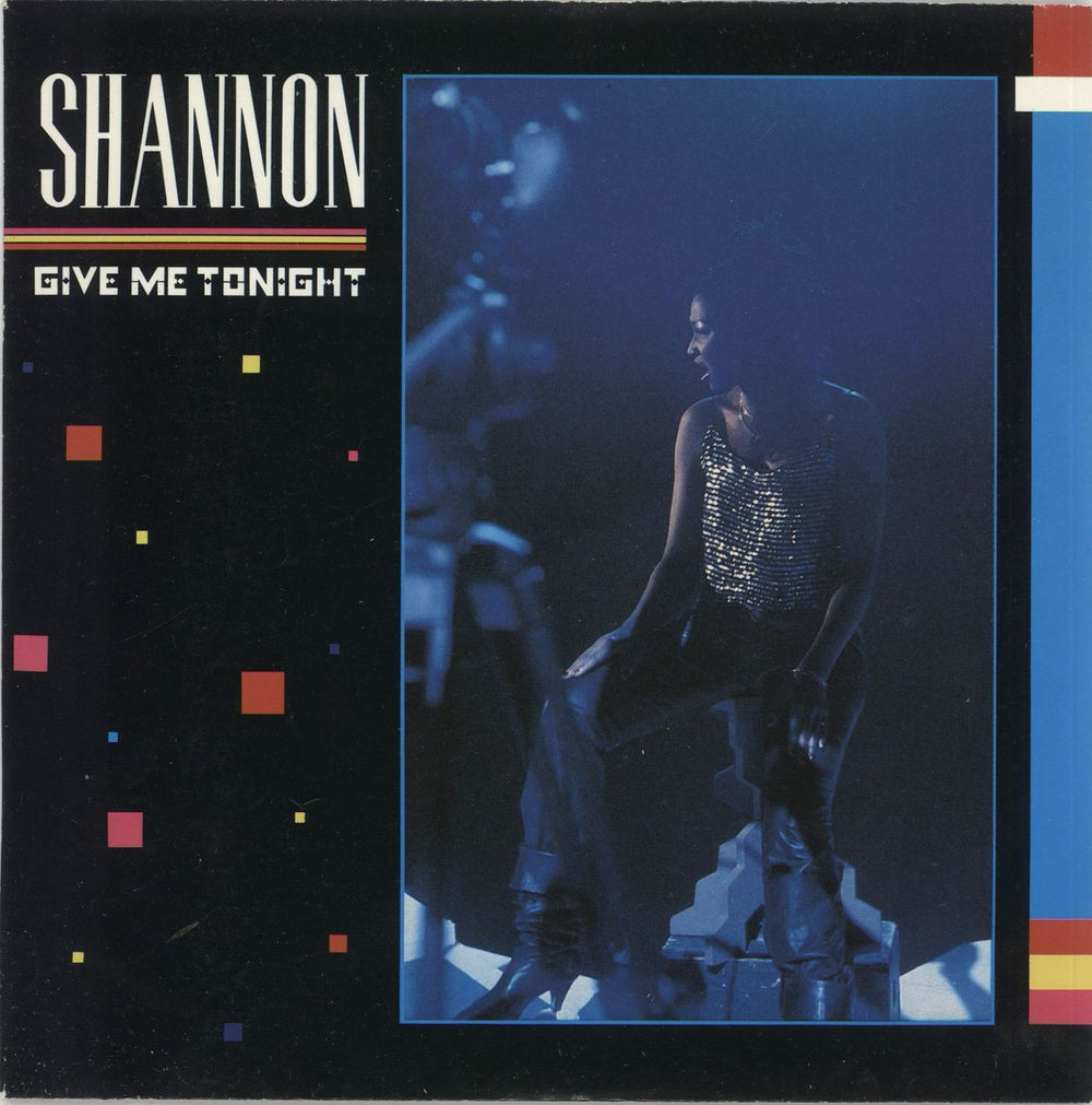 Shannon (80s) Give Me Tonight UK 7" vinyl single (7 inch record / 45) JAB1