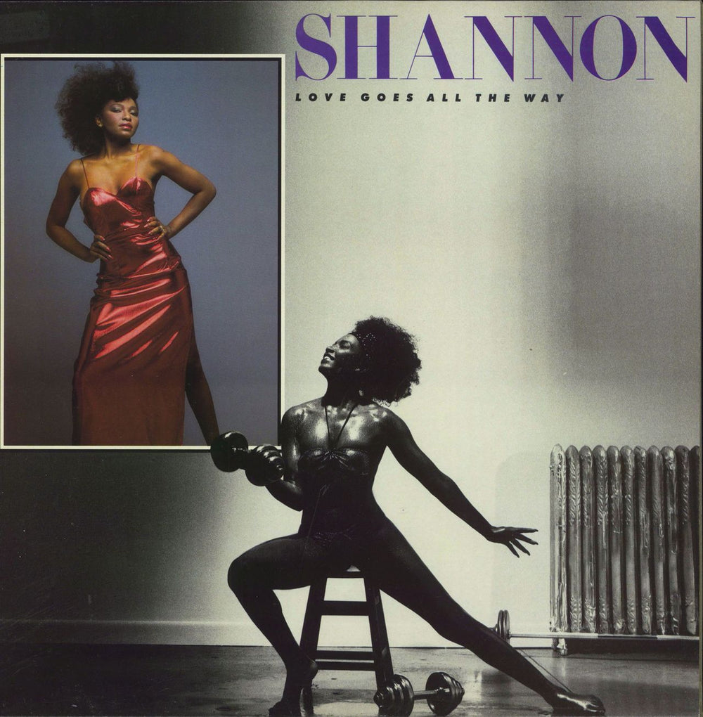 Shannon (80s) Love Goes All The Way UK vinyl LP album (LP record) JABH24