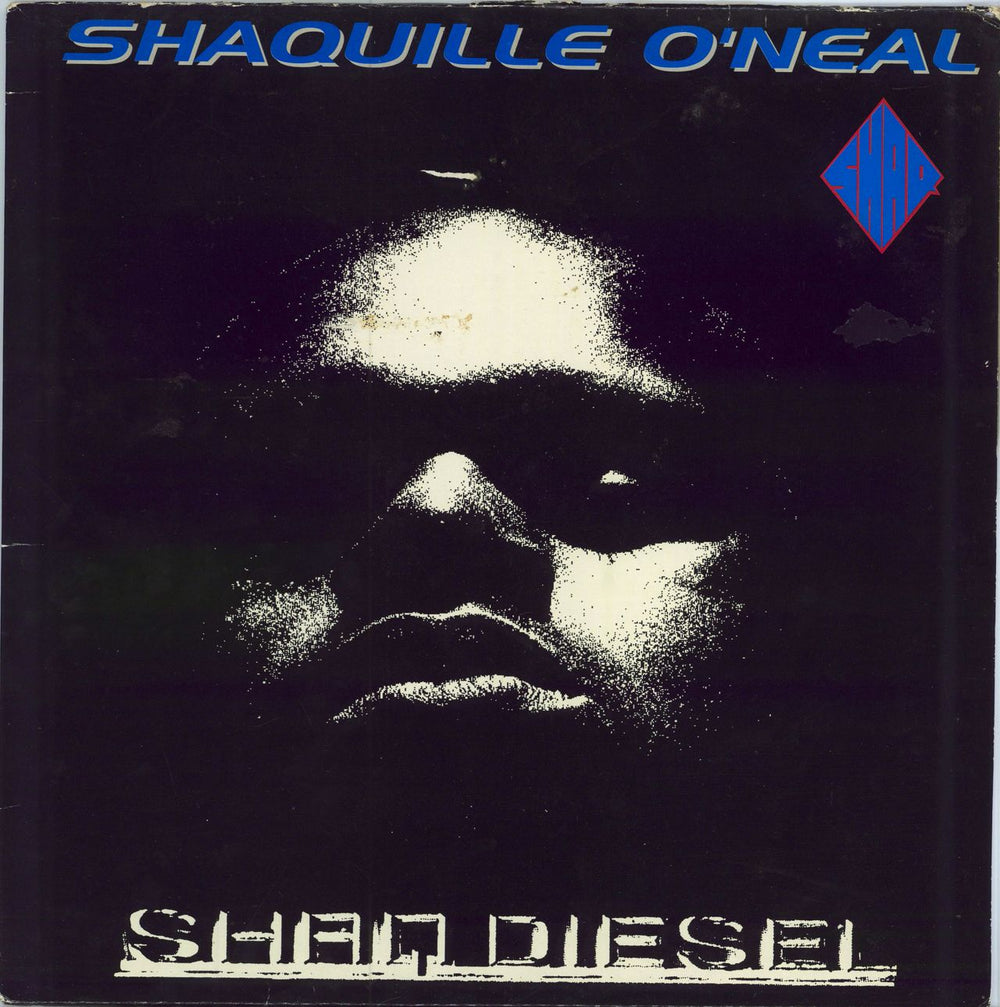 Shaquille O'Neal Shaq Diesel UK vinyl LP album (LP record) HIP146