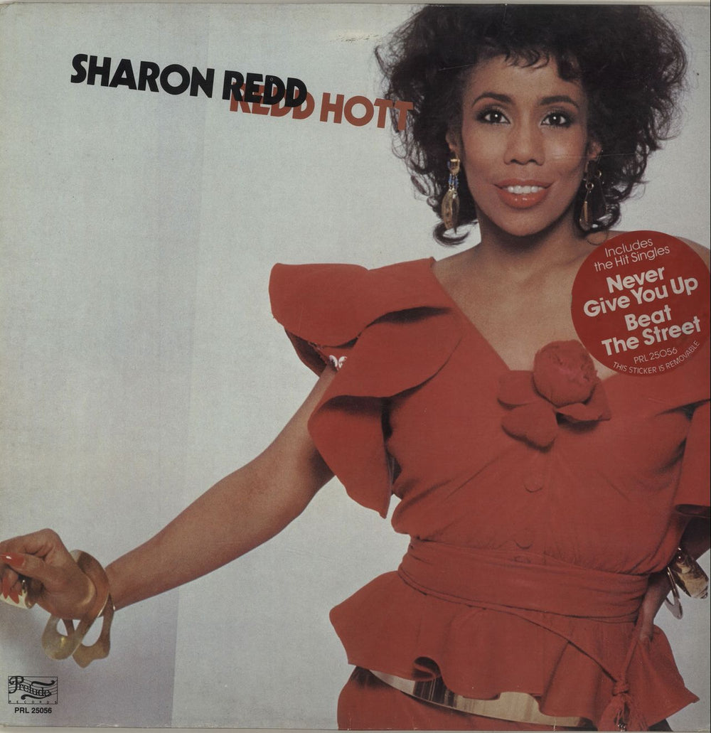 Sharon Redd Redd Hott UK vinyl LP album (LP record) PRL25056