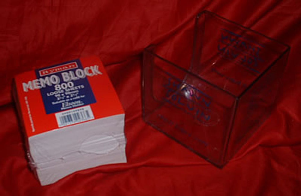 Shawn Colvin I Don't Know Why Memo Block UK Promo memorabilia PROMO BLOCK