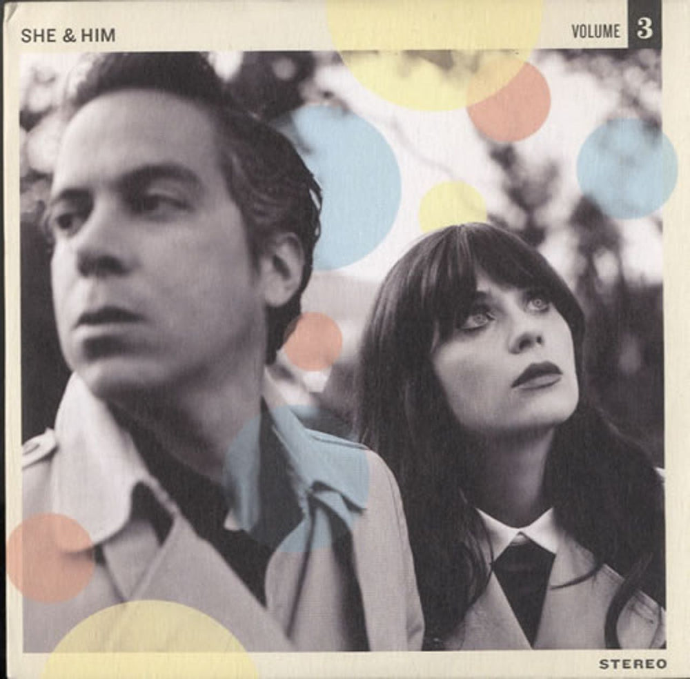 She & Him Volume 3 UK Promo CD album (CDLP) DS075CDP