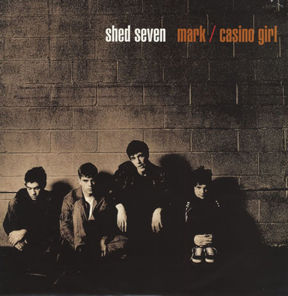 Shed Seven Mark / Casino Girl UK 12" vinyl single (12 inch record / Maxi-single) YORKX1