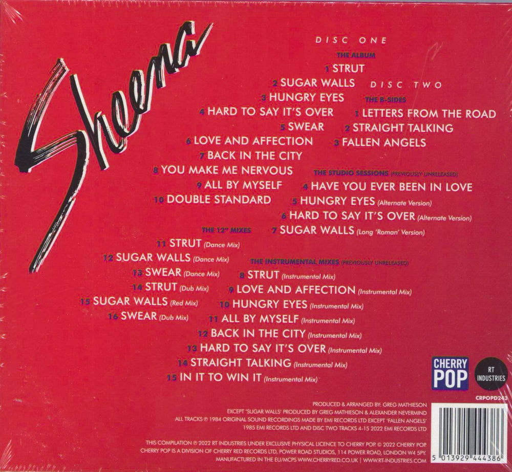 Sheena Easton A Private Heaven: Remastered - Sealed UK 2 CD album set (Double CD) 5013929444386