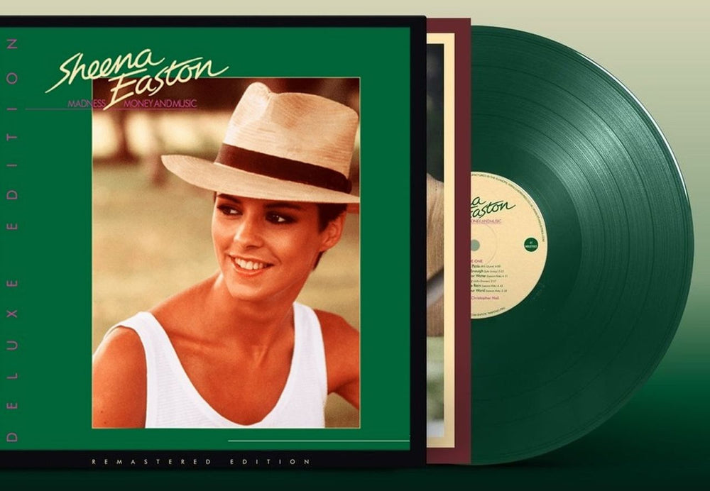 Sheena Easton Madness, Money And Music - Green Vinyl Remastered - Sealed UK vinyl LP album (LP record) CRPOPLP266