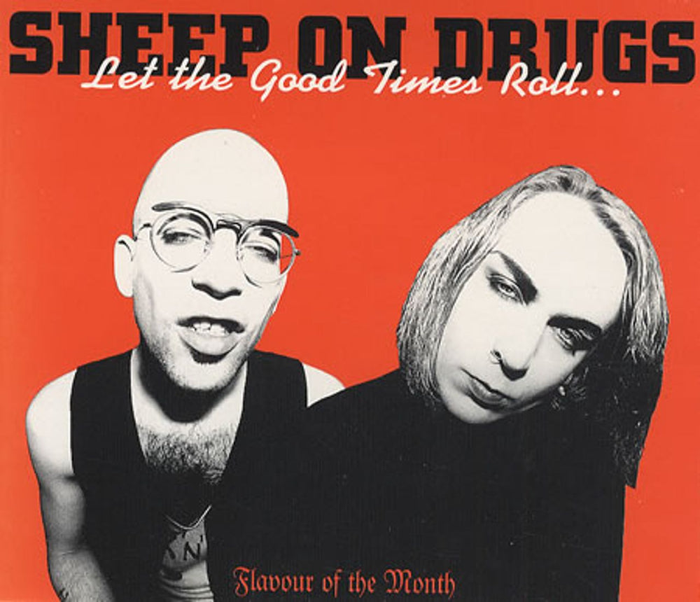 Sheep On Drugs Let The Good Times Roll UK Promo CD single (CD5 / 5") CID576