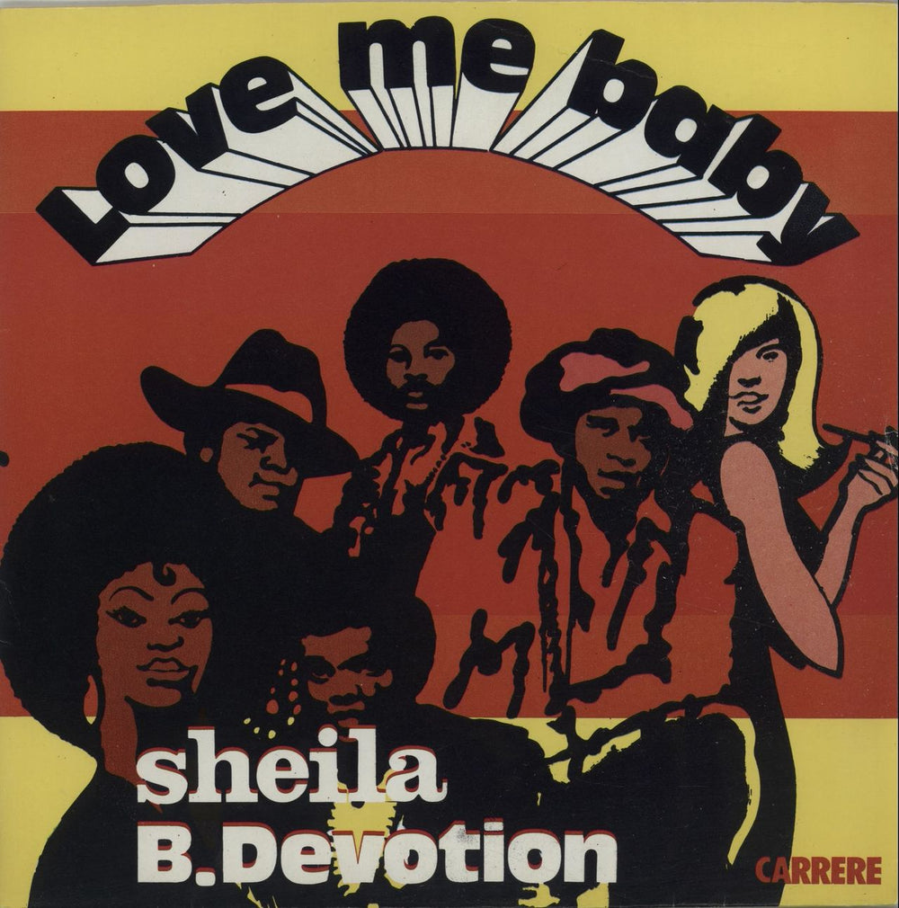 Sheila & B Devotion Love Me Baby French 7" vinyl single (7 inch record / 45) 49.288