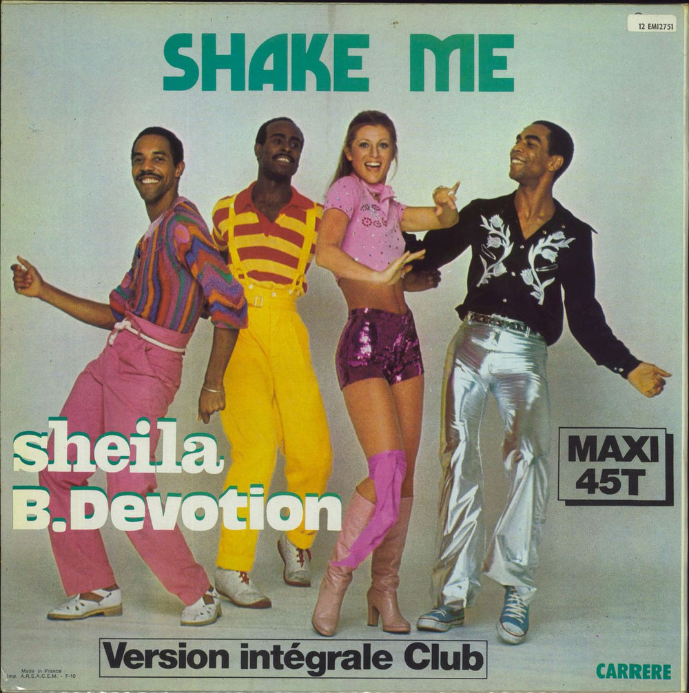 Sheila & B Devotion Singin' In The Rain - Factory Sample French Promo 12" vinyl single (12 inch record / Maxi-single)