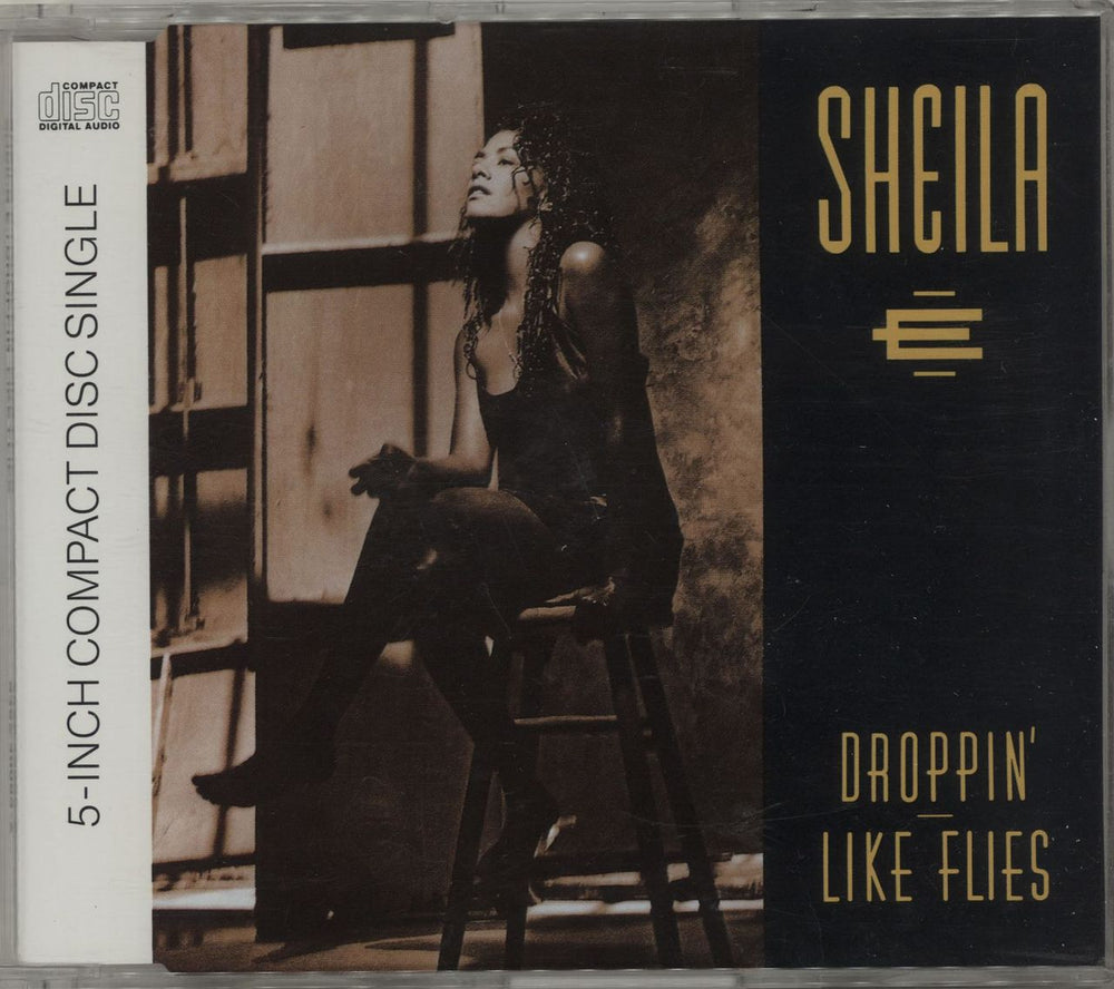 Sheila E Droppin Like Flies German CD single (CD5 / 5") 9362-40089-2