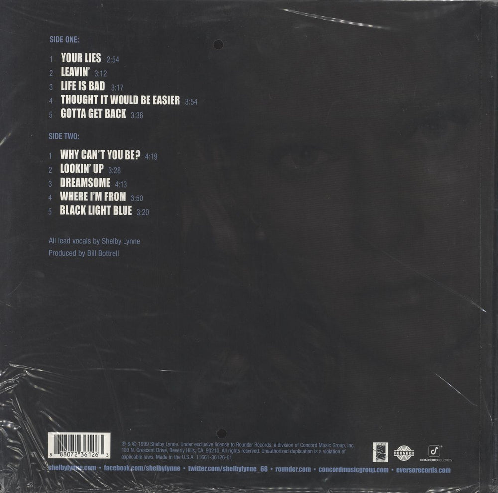 Shelby Lynne I Am Shelby Lynne - 180gram Vinyl - Sealed US vinyl LP album (LP record) 888072361263