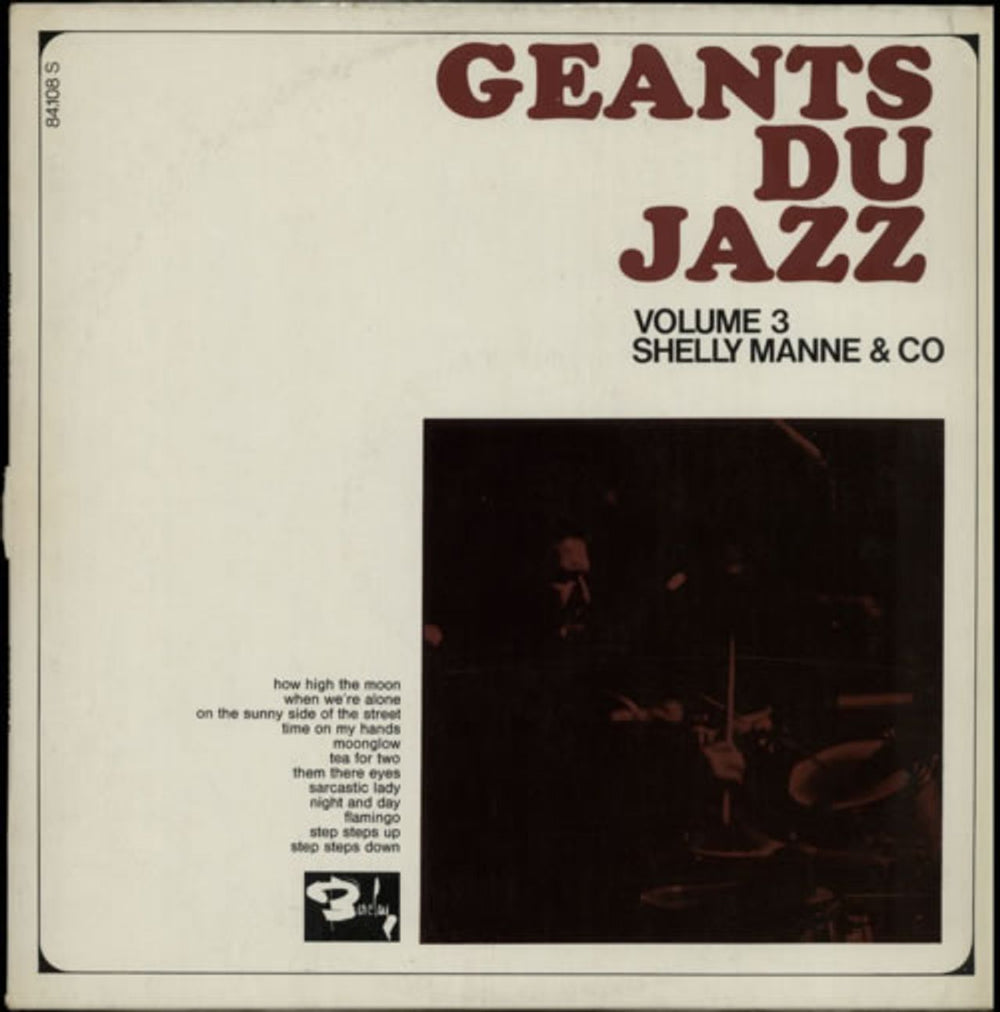 Shelly Manne Géants Du Jazz Volume III French vinyl LP album (LP record) 84.108