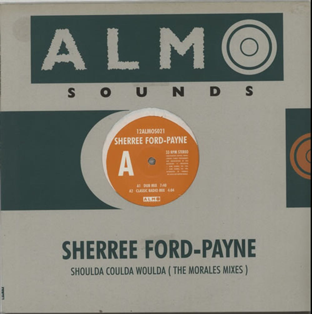 Sherree Ford-Payne Shoulda Coulda Woulda (The Morales Mixes) UK 12" vinyl single (12 inch record / Maxi-single) 12ALMOS021