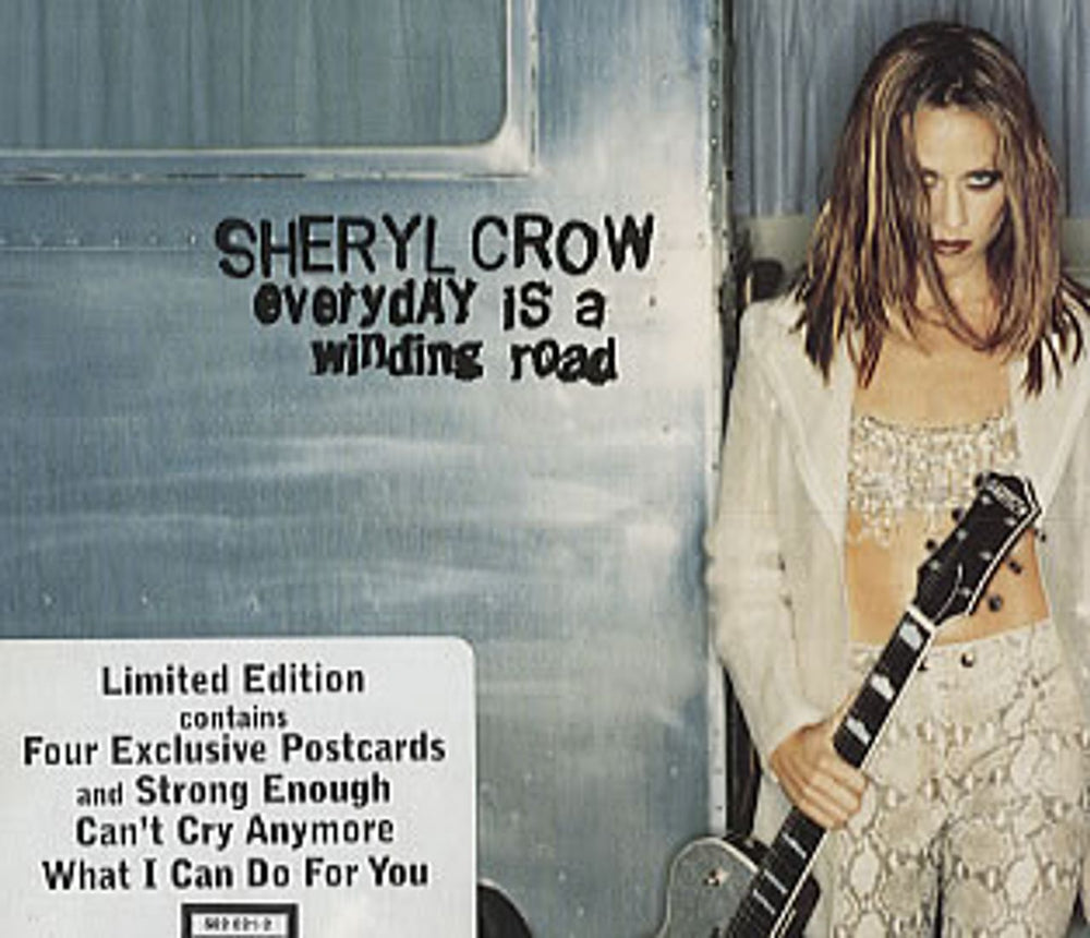 Sheryl Crow Everyday Is A Winding Road + Postcards UK CD single (CD5 / 5") 582021-2