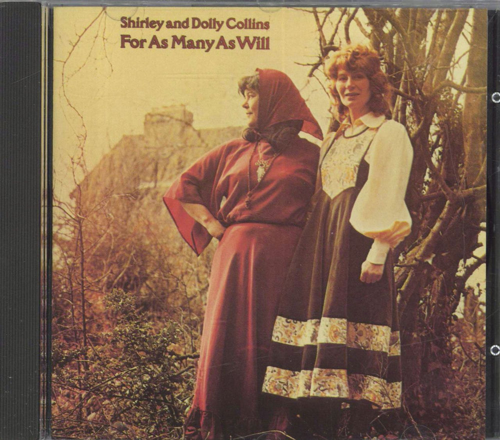 Shirley & Dolly Collins For As Many As Will UK CD album (CDLP) FLE1003