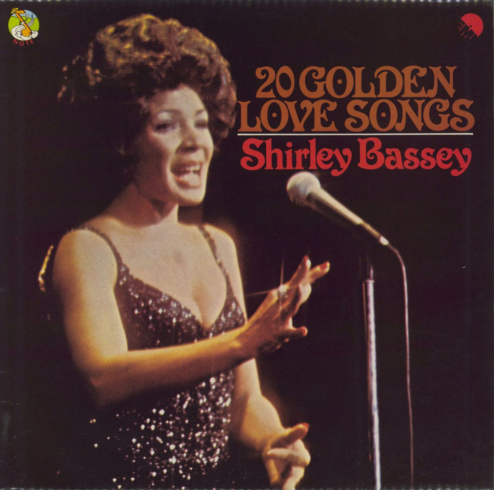 Shirley Bassey 20 Golden Love Songs UK vinyl LP album (LP record) NTS133