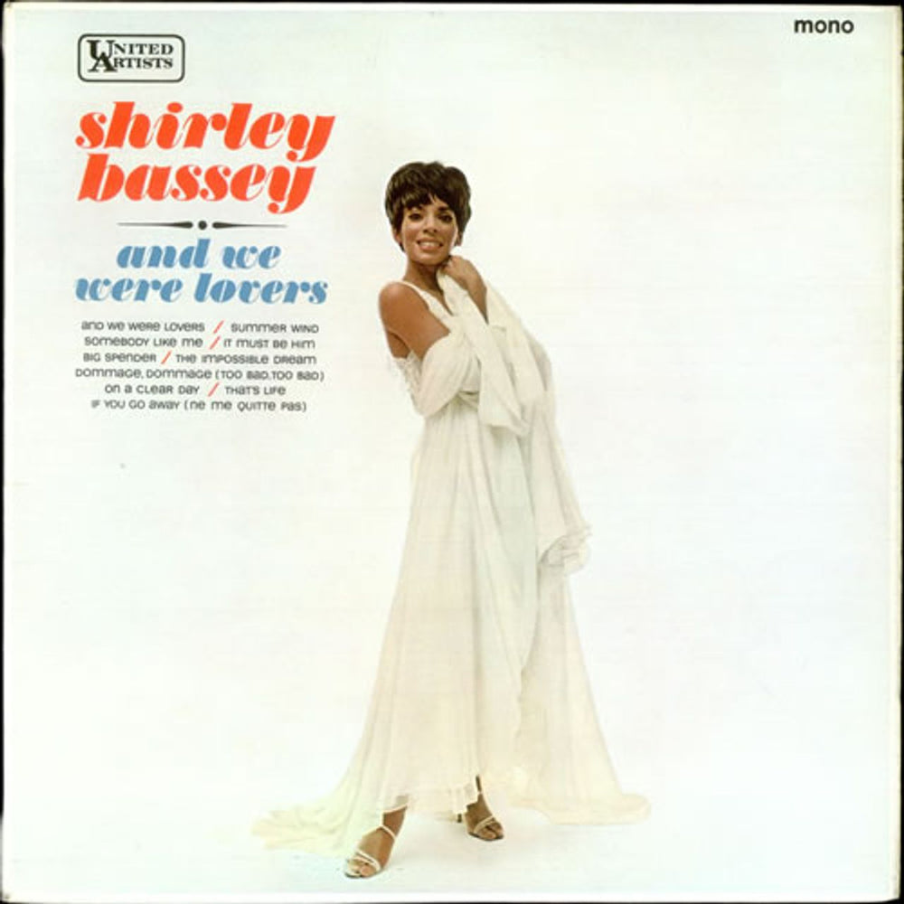 Shirley Bassey And We Were Lovers - Mono UK vinyl LP album (LP record) ULP1160