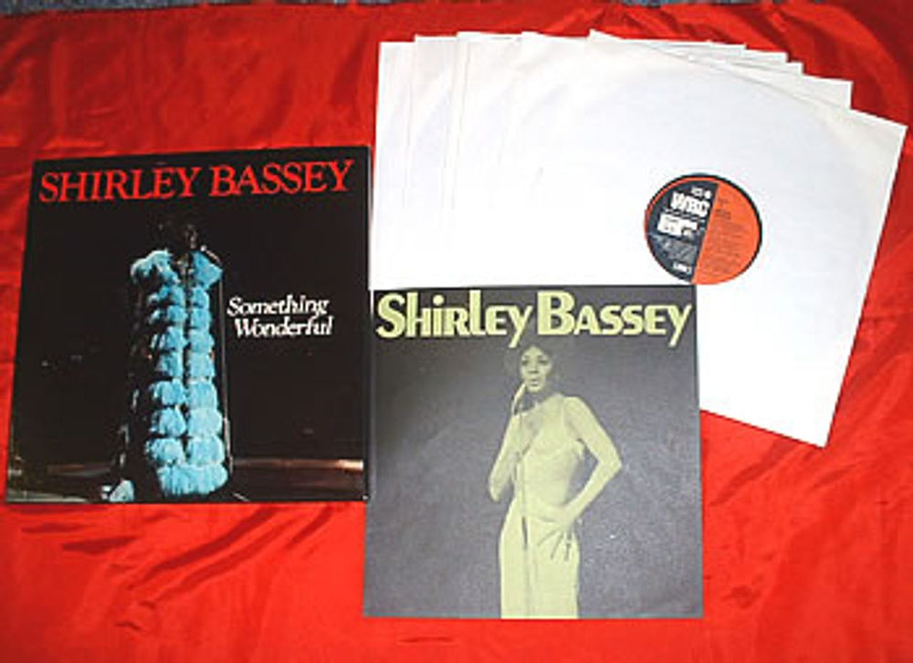 Shirley Bassey Something Wonderful UK Vinyl Box Set SM207-212