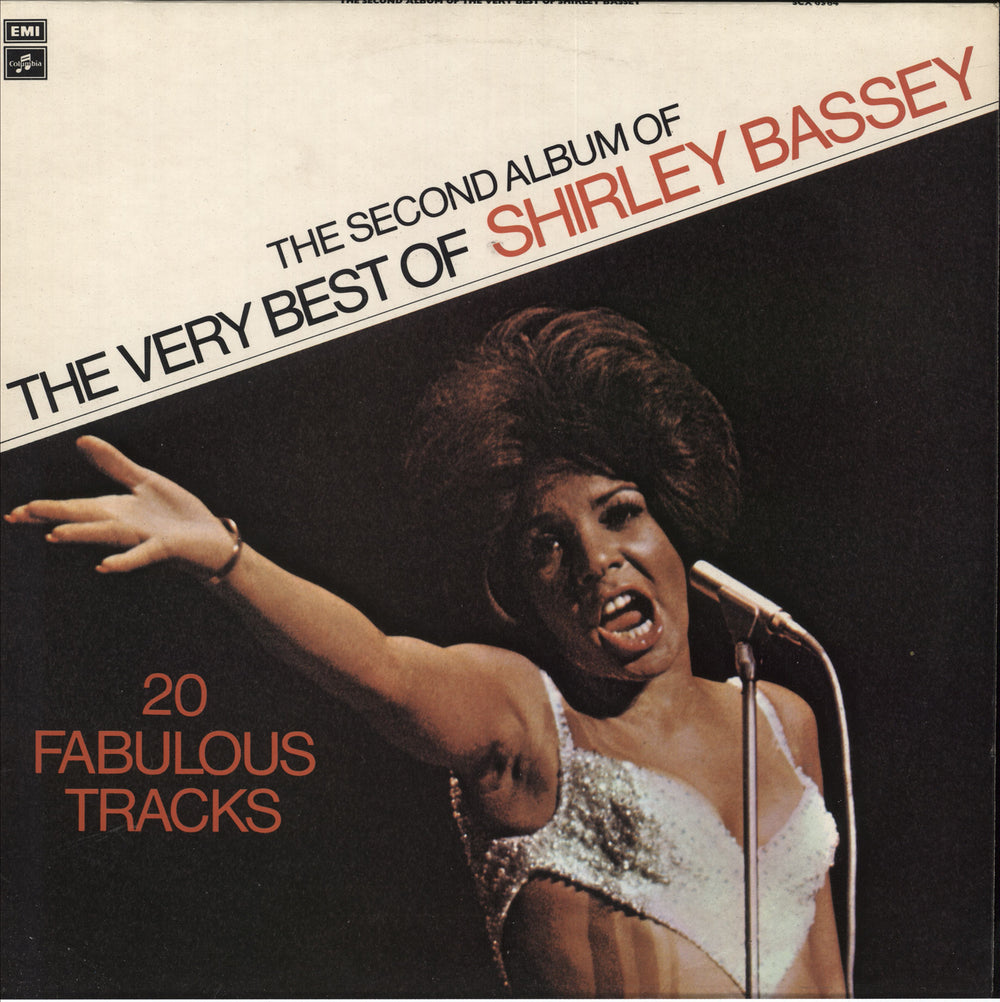 Shirley Bassey The Second Album Of The Very Best Of UK vinyl LP album (LP record) SCX6584