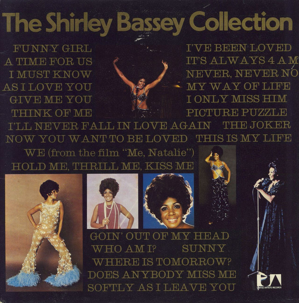 Shirley Bassey The Shirley Bassey Collection UK 2-LP vinyl record set (Double LP Album) UAD60013/4