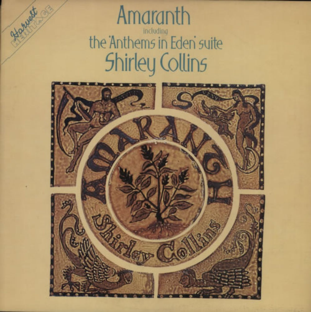 Shirley Collins Amaranth UK vinyl LP album (LP record) SHSM2008