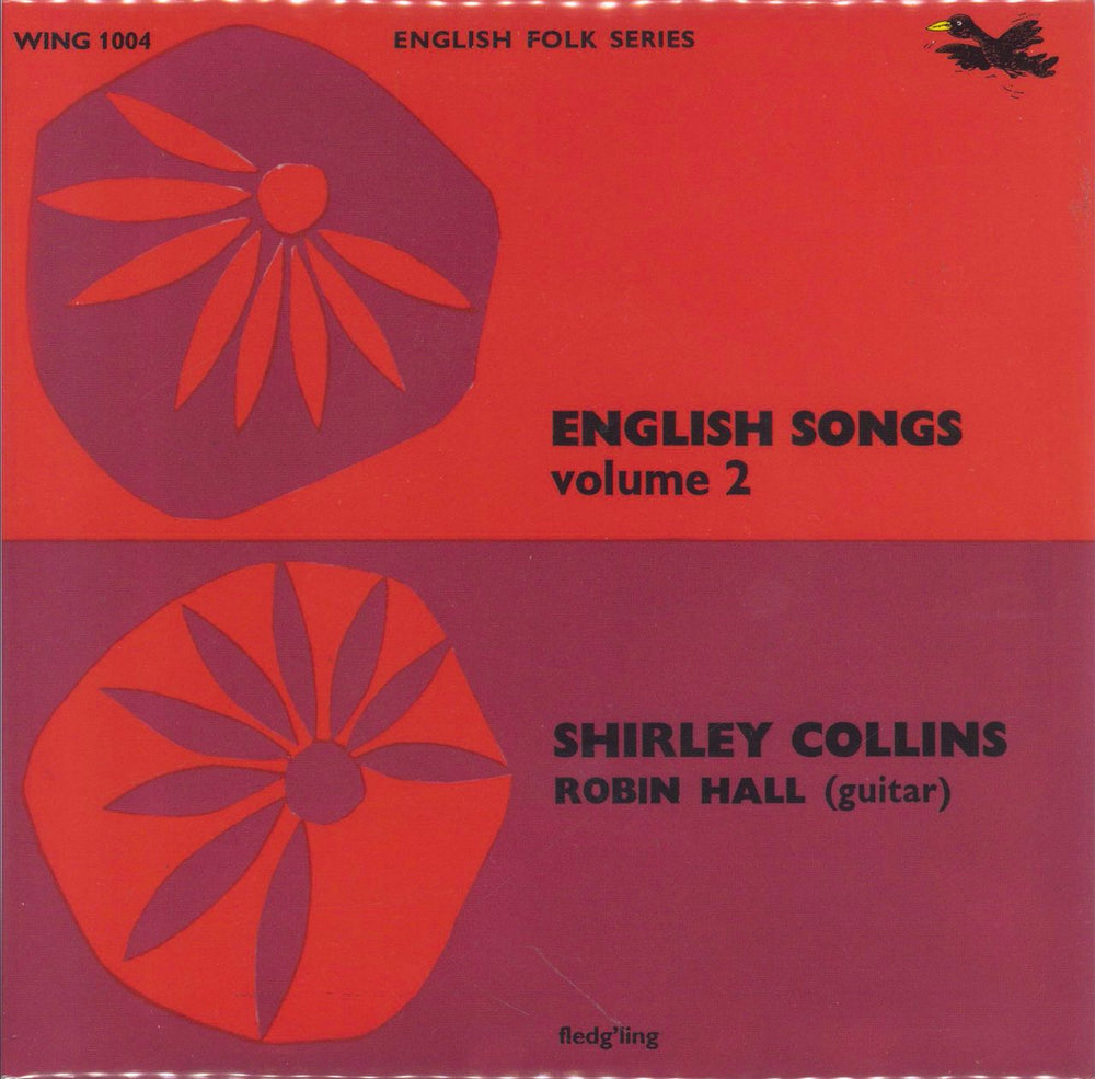 Shirley Collins English Songs Volume 2 - RSD16 UK 7" vinyl single (7 inch record / 45) WING1004