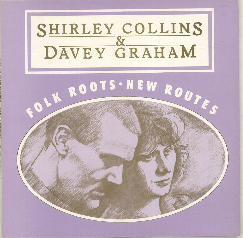 Shirley Collins Folk Roots, New Routes UK vinyl LP album (LP record) GDC001