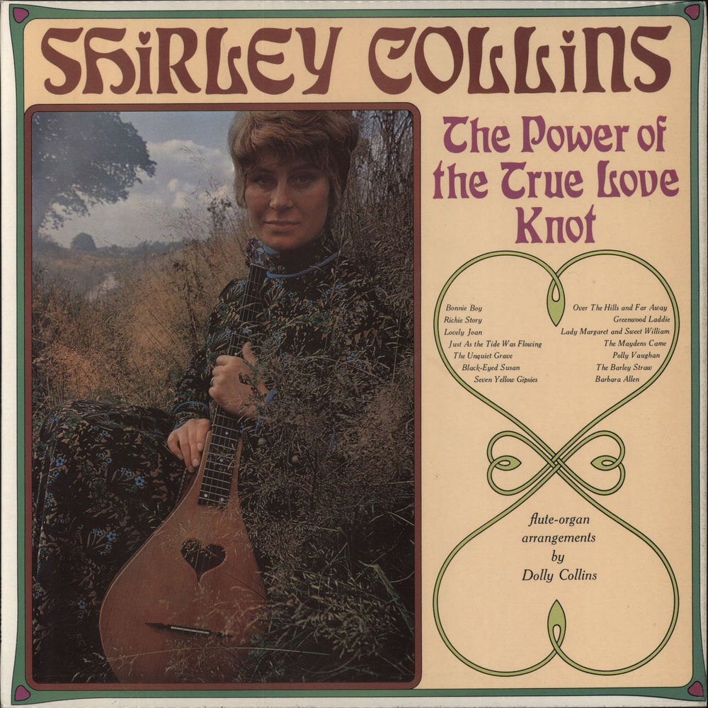 Shirley Collins The Power Of The True Love Knot - 1st UK vinyl LP album (LP record) 583025