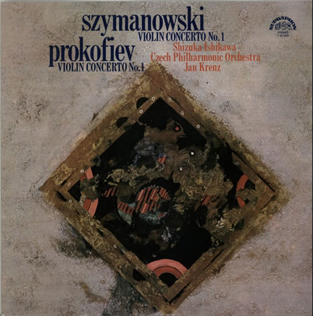 Shizuka Ishikawa Szymanowski: Violin Concerto No. 1 / Prokofiev: Violin Concerto No. 1 Czech vinyl LP album (LP record) 1101639