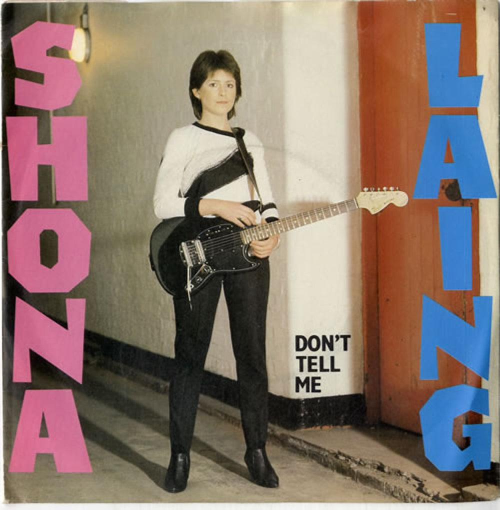 Shona Laing Don't Tell Me UK 7" vinyl single (7 inch record / 45) EMI5053