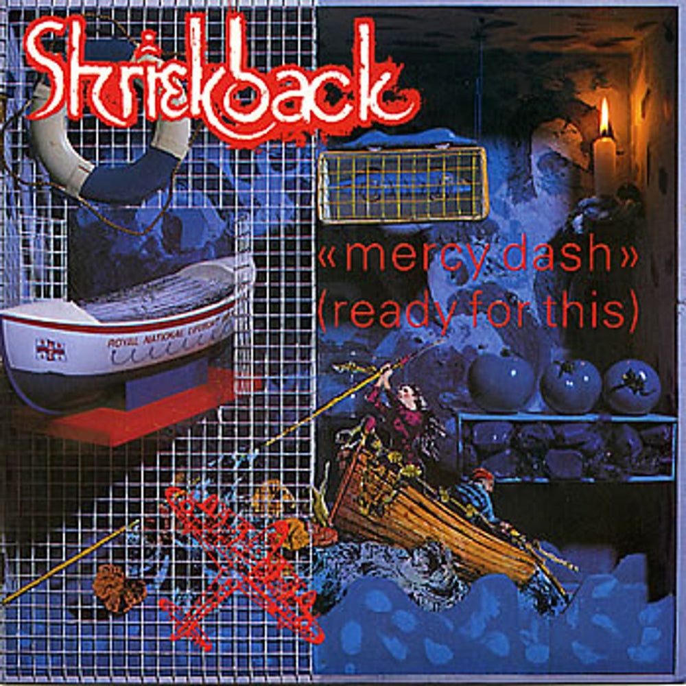 Shriekback Mercy Dash (Ready For This) UK 7" vinyl single (7 inch record / 45) SHRK2