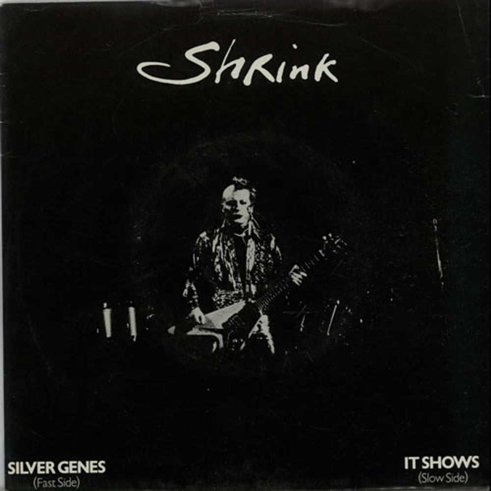 Shrink Silver Genes - A-Label + P/S UK Promo 7" vinyl single (7 inch record / 45) AMS7468