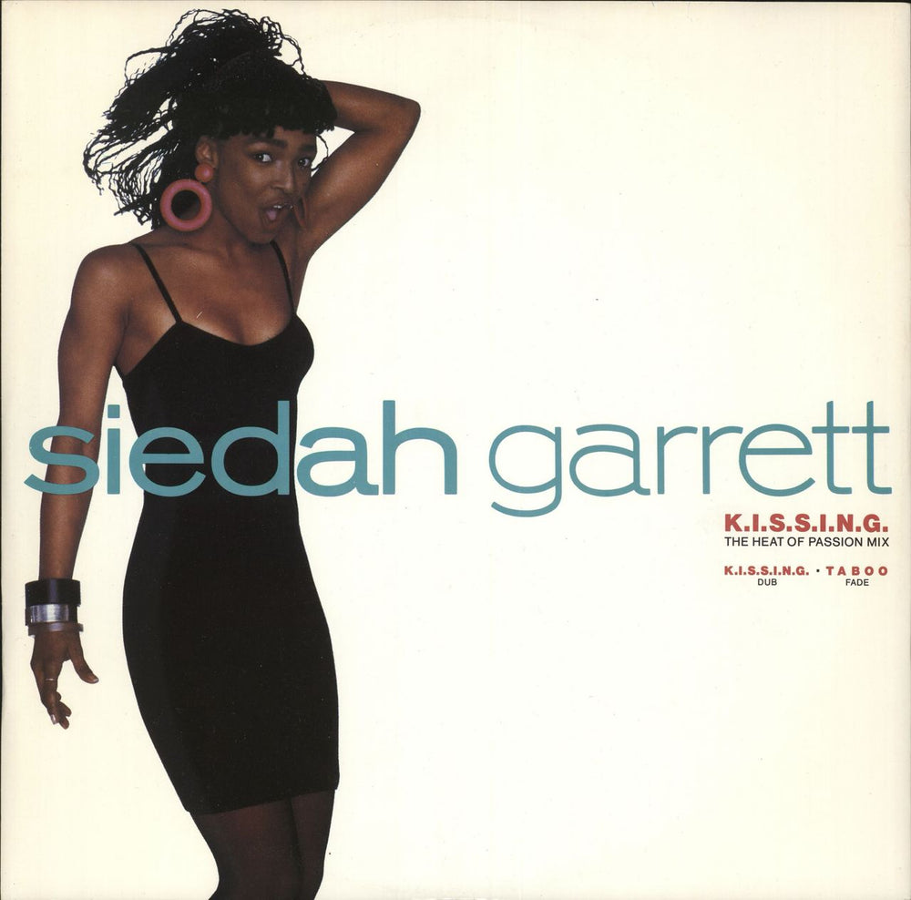 Siedah Garrett Kissing UK 12" vinyl single (12 inch record / Maxi-single) W7928(T)