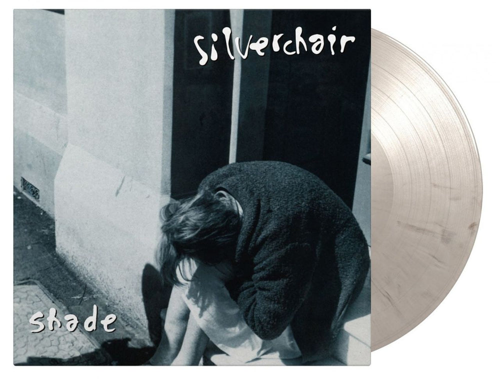 Silverchair Shade - Black & White Marbled Vinyl #4 UK 12" vinyl single (12 inch record / Maxi-single) MOV12042