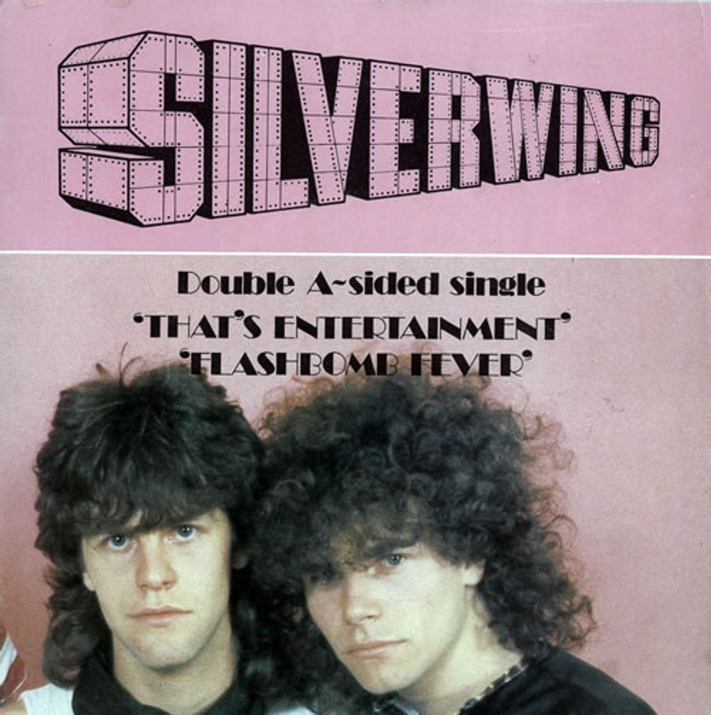 Silverwing That's Entertainment / Flashbomb Fever - Poster Sleeve UK 7" vinyl single (7 inch record / 45) SILV3