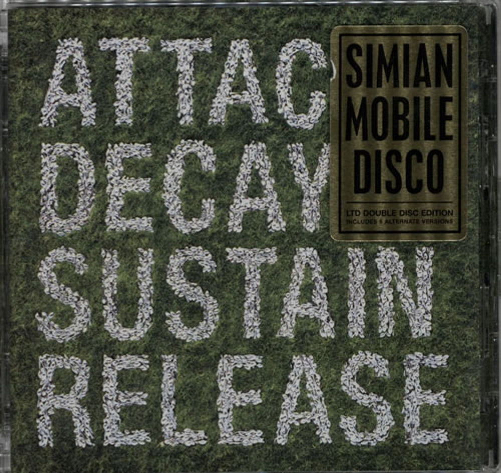 Simian Mobile Disco Attack, Decay, Sustain, Release UK 2 CD album set (Double CD) WEBB144CDL