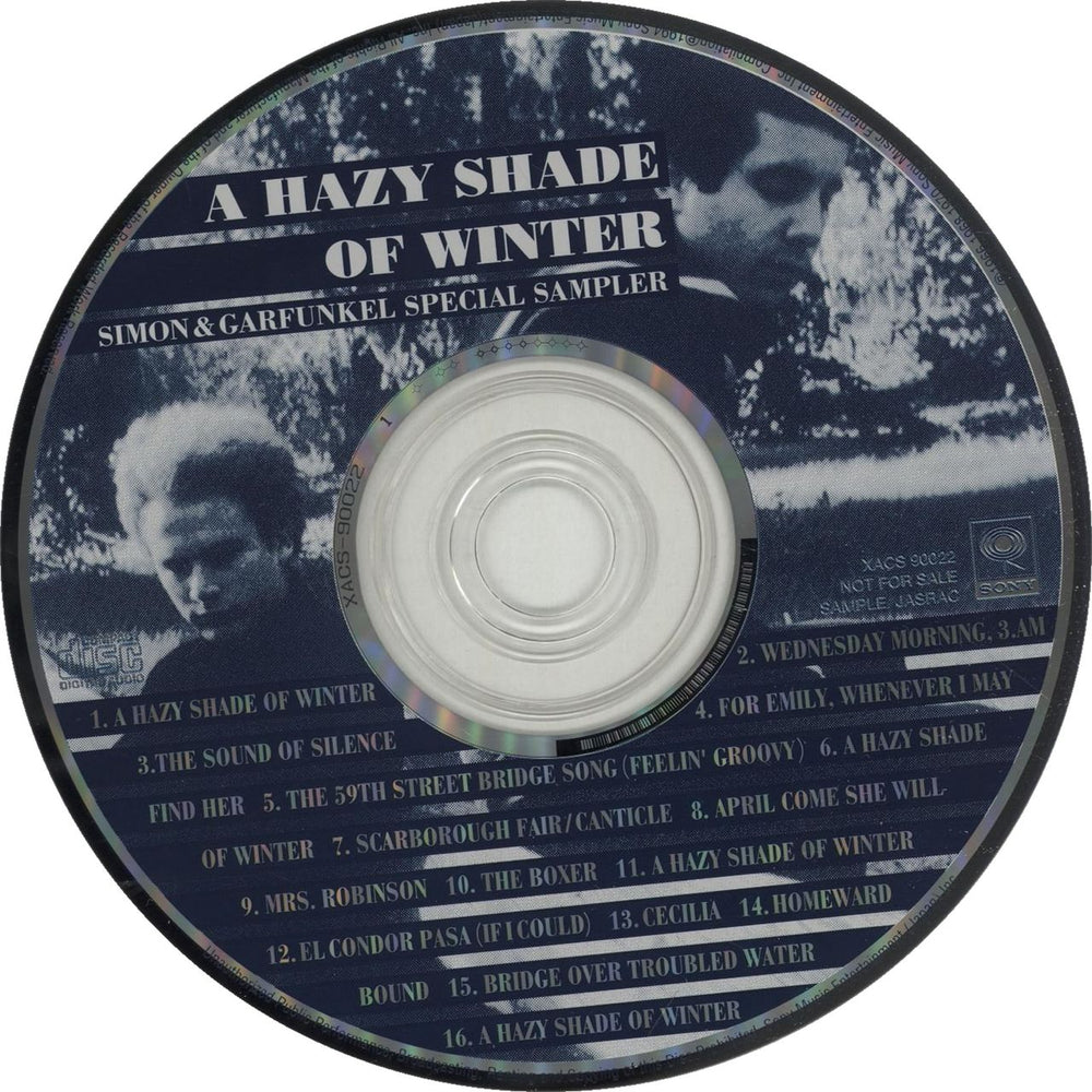 Simon & Garfunkel A Hazy Shade Of Winter / Simon & Garfunkel Special Sampler Japanese Promo CD album (CDLP)