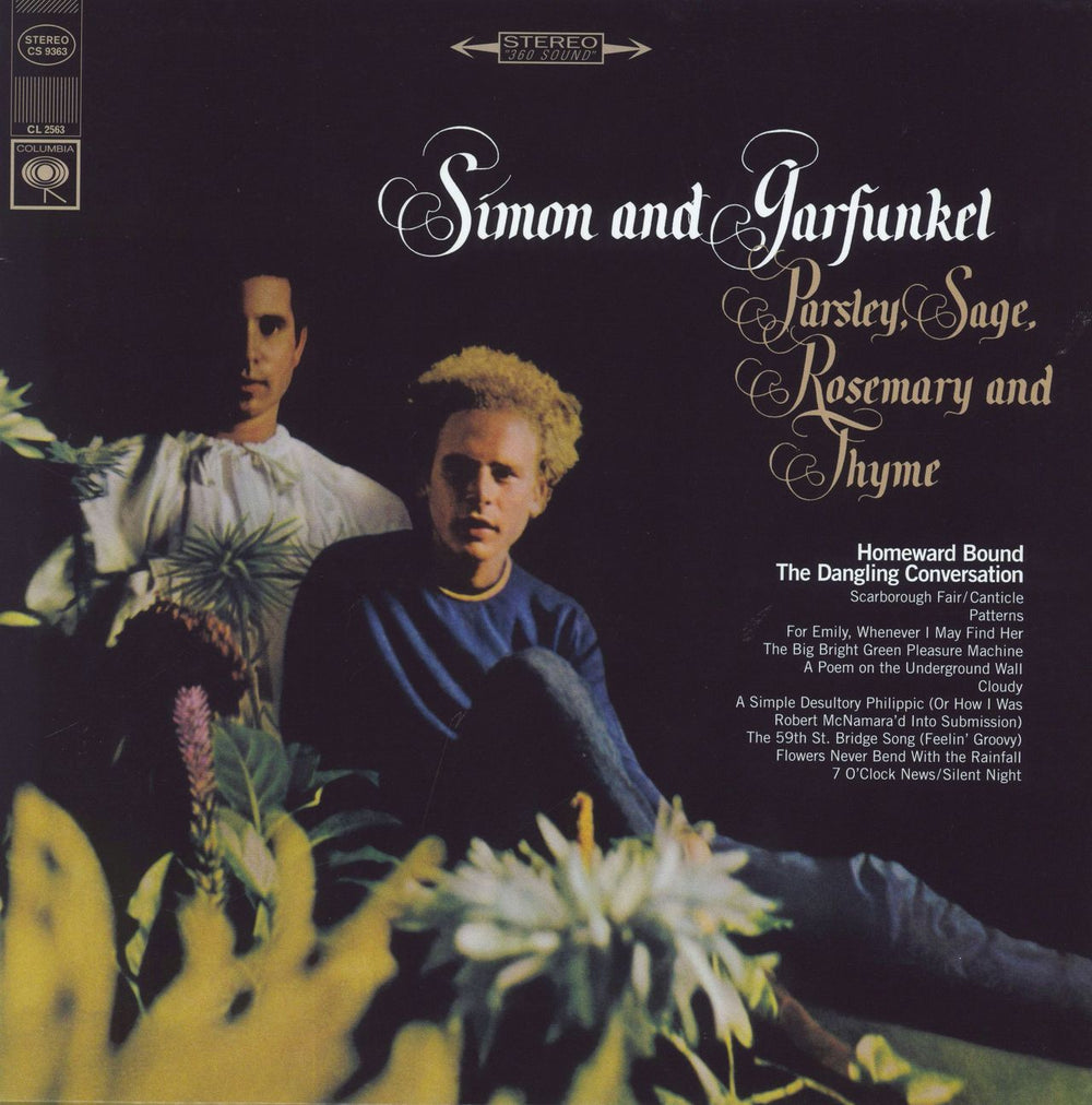 Simon & Garfunkel Parsley, Sage, Rosemary And Thyme - 180 Gram UK vinyl LP album (LP record) 19075874961